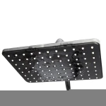 Rainfall Wall Mounted Digital Thermostatic Automatic Bathroom Shower Faucet