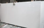 raw artificial carrara white marble stone quartz price for kitchen countertop