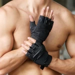 Razer Impex OEM Cheap high quality bike cycling sport men half finger gym fitness weight lifting gloves