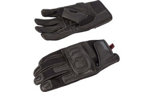 Real Genuine Leather Long Motorcycle Glove Men Full Finger Racing Motorbike CE Approved