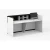 Import Reception counter office furniture custom reception desk office reception table design from China