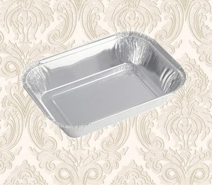 Rectangle aluminium foil container