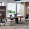 Rectangle long working desk modern meeting room table design office conference table
