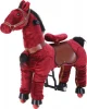 red horse mechanical ride on animals