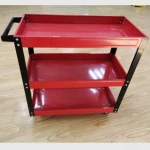 RED STEEL TOOL TROLLEY Vehicle tools