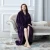 Import Relaxed Fit Zip-Front Fleece Thicken Soft Warm Wholesale Bathrobe with Zipper Long Robe Femme from China