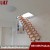 Import retractable loft ladders for household space saving loft stairs from China