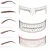 Import Reusable Semi Permanent Eyebrow Ruler Eye Brow Measure Tool Eyebrow Guide Ruler Microblading Calliper Stencil Makeup Tools from China