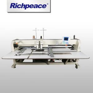 Richpeace Double color Car interior/Aerospace leather Automatic Sewing Machine