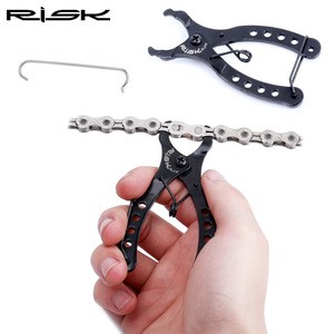 RISK Road Mountain Bike Bicycle Mini Missing Chain Quick Link Buckle install Tool Master Link Remover Connector Opener Lever