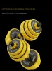 Rubber covered Barbell weight lifting bumper Plates