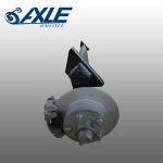 Rubber Torsion Trailer Axle with mechanical disc brake 1200kg