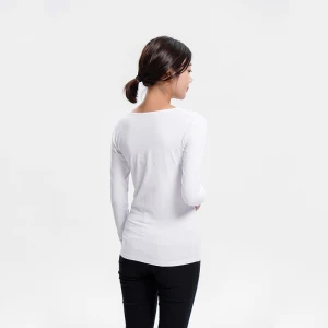 Rummandy New Arrivals Women Slim Fit T-shirt  Cool Performance Long Sleeve Tee Wholesale Tee-shirt supplier from China