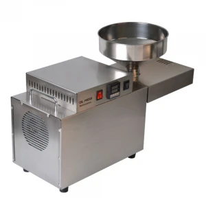 S10 Stainless Steel Oil Press Machine Automatic Home/Commercial Oil Maker for Avocado Coconut Castor Flax Peanut Sunflower