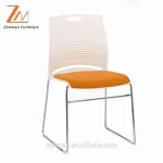 Save 20% Cheap Stackable Training Chair White Plastic Training Office Chair