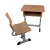 Import School furniture plastic classroom chair and desk childrens student study desk chair from China
