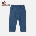 Senbodulun OEM High Quality Baby Boys Little Bear Cotton-padded Pants for Winter