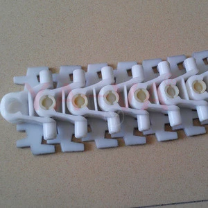 sensitive cosmetic packages transport plastic flocking conveyor chain