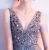 Import Sexy Banquet V Shoulder Party Sequins Bridal Gown Wedding Dress from China