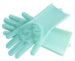 Silicone Household Gloves Kitchen Dish Washing Gloves