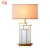 Import Simple Design Marble and Fabric Material Modern Style Desk Lamp Table lamp from China