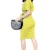 Import Simple Large Round Neck And Bat Sleeve Fashion Design Women Clothing Casual Dress from China