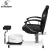 Import Simple pedicure foot spa massage chair footrest with plumbing spa pedicure chair from China