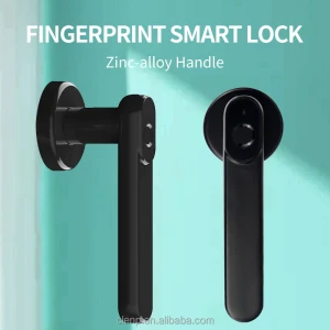 Simple semi-automatic smart fingerprint lock with 20 groups of fingerprint limit