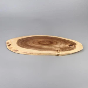 Single Piece Wood Cheese Serving Board