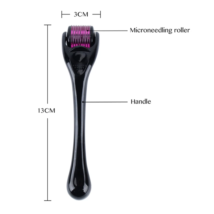 Skin face massage man beard strach marks body 540 1mm dermaroller 0.25 0.5mm scalp darma roller for hair