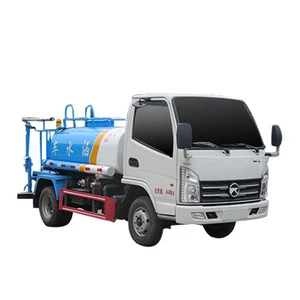 small 2000liters city cleaning watering Tanker Truck