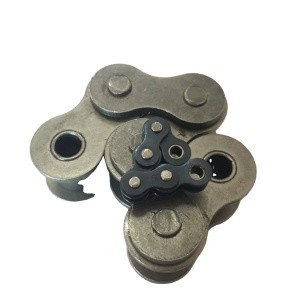 Small Roller Chain 04C A Series  Chain 25 25h Silent Roller Chain for Machine