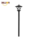 Solar Power LED Path Way Mount Garden Fence Outdoor Lamp Light