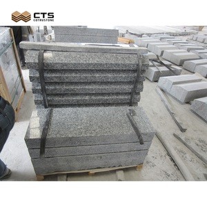 Solid Polish Surface Granite Straight Curb Stone