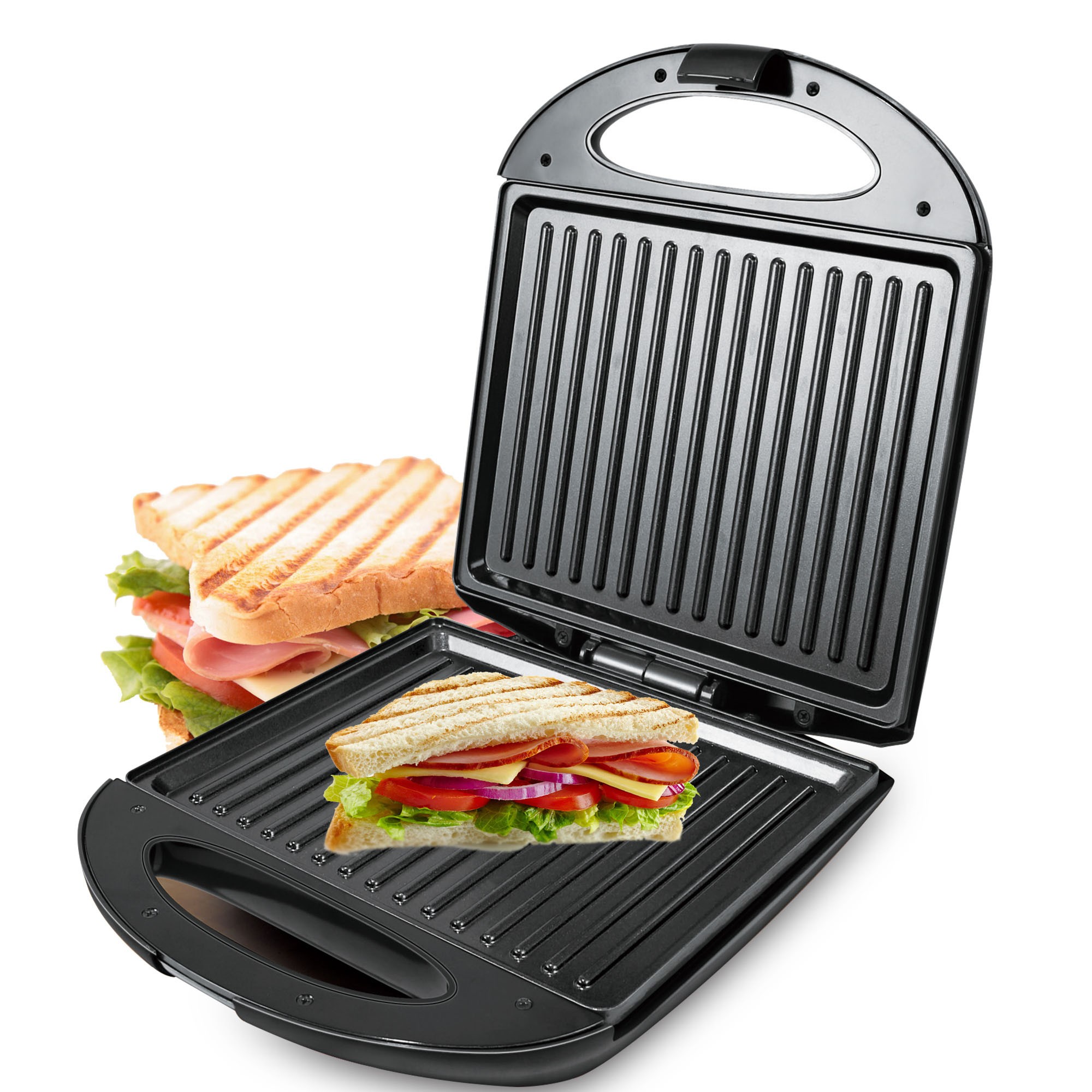 Sonifer High Quality Home Custom Plates 1400W Electric Sandwich Maker SF-6061