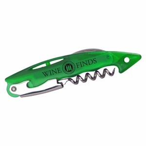 Sonoma Wine Opener - high quality corkscrew and lever allow easy opening of wine bottles and comes with your logo