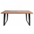 Import South America natural shape acacia walnut solid wood Restaurant Table from India