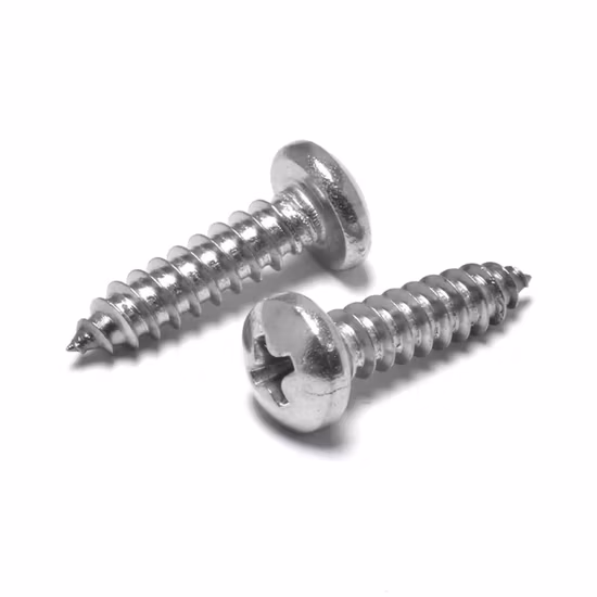 Stainless Steel High Quality Phillips Pan Head Self Tapping Screws