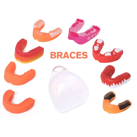 Sport Protect MMA Boxing Teeth Mouth Guard Set