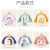 Import Spring Smiles Childrens dinner smock thin baby bib in summer waterproof and dirty baby long sleeve anti-dressing apron from China