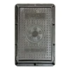 square 600*400mm10 ton Construction Road Facility water tank manhole cover and water meter manhole covers