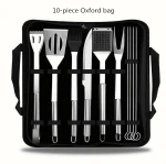 stainless steel barbecue accessory bbq tool set 20 Stainless Steel BBQ Grill Tools Set Barbecue Utensil Accessories
