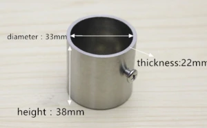 Stainless steel fixed steel sleeve and Stainless steel accessories