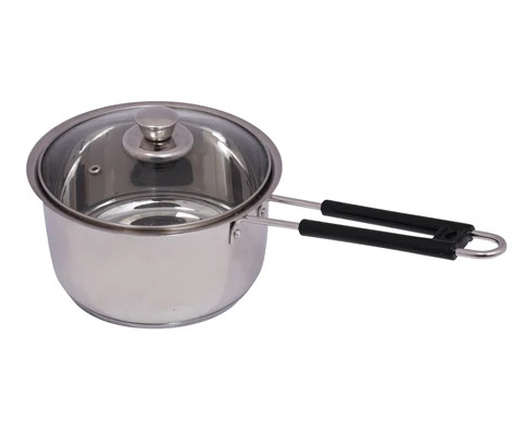 Stainless Steel Heavy Weight Sauce Pan / Milk Pan / Tea Pan Capacity 2L Cookware  Pan With Handle