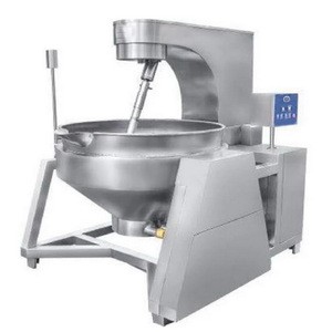 Stainless steel new multi-energy heating food production equipment/planet stirring tilting type wok/nut processing machinery