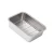 Import Stainless steel plate rectangular square food tray 7/10/15/20 cm deep frying meat dish square plate from China