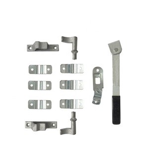 stainless steel refrigeration truck rear door lock accessories