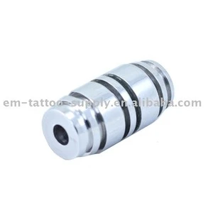 Stainless Steel tattoo grips 1&quot; inch (Style #10)