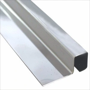 Stainless steel tile trim