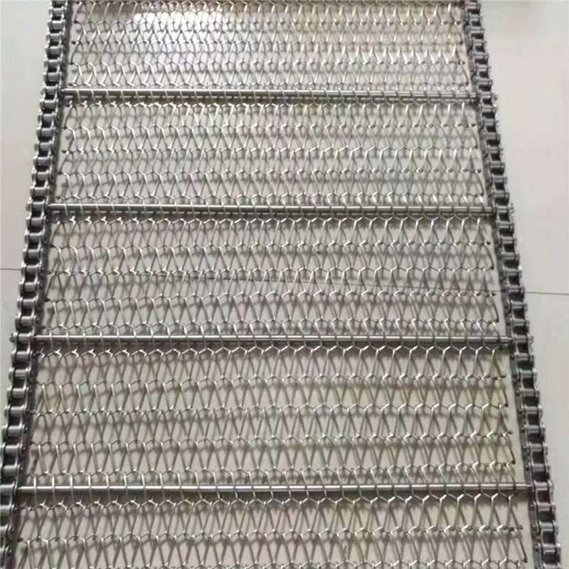 stainless steel wire balance weave mesh belt conveyor mesh belt
